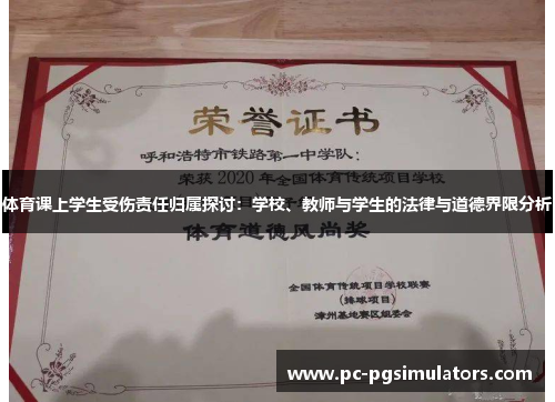 体育课上学生受伤责任归属探讨：学校、教师与学生的法律与道德界限分析