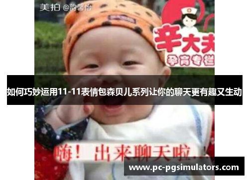 如何巧妙运用11-11表情包森贝儿系列让你的聊天更有趣又生动