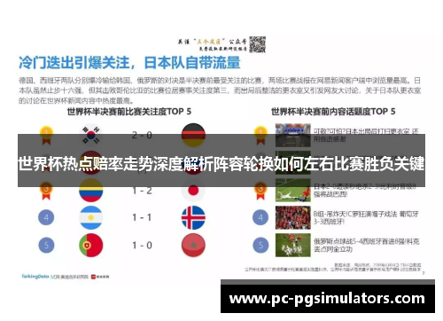 世界杯热点赔率走势深度解析阵容轮换如何左右比赛胜负关键