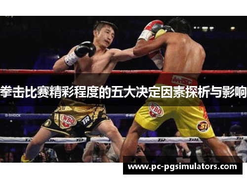 拳击比赛精彩程度的五大决定因素探析与影响